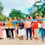 Waspam estrena nueva calle adoquinada