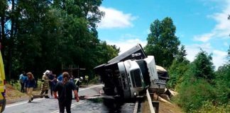 Accidente vial en Chile deja al menos 9 muertos y 12 heridos