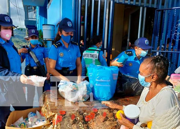 Policía Nacional de Boaco realiza la tradicional purísima