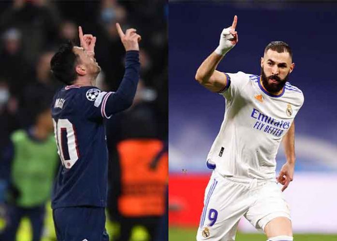 real madrid, psg, champions, messi, benzema,
