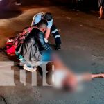 Managua: Un lesionado en accidente ocurrido en el barrio Julio Buitrago Accidente en Managua
