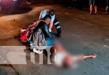 Managua: Un lesionado en accidente ocurrido en el barrio Julio Buitrago Accidente en Managua