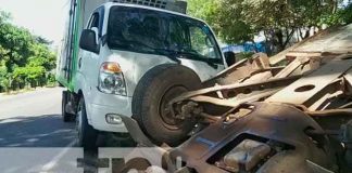 Accidente de tránsito en carretera Nandaime-Granada