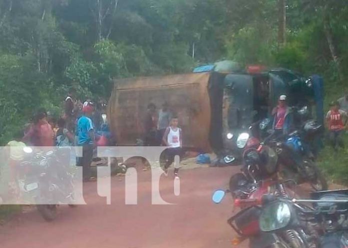 Mortal accidente de tránsito en Wiwilí, Jinotega