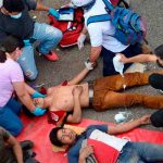¡No cierres los ojos!: Súplica de un migrante tras el accidente en México ¡No cierres los ojos!: Súplica de un migrante tras el accidente en México