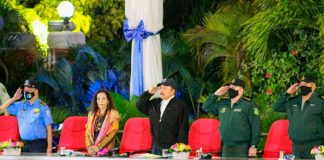 Acto de graduación de oficiales del Ejército de Nicaragua