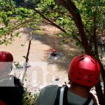 Bomberos de Nicaragua se capacitan en aguas rápidas por instructores de Costa Rica Capacitación de bomberos de Nicaragua en aguas rápidas