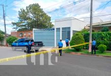 Vivienda en Altamira, Managua, donde un hombre fue encontrado muerto