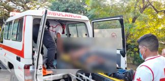 Atención a hombre que sufrió un violento asalto en una comunidad de Rivas