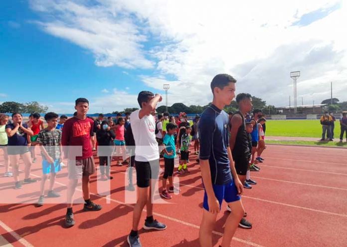 Campeonato de atletismo 2021 en Managua