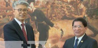 Nuevo embajador de Corea presenta copias de estilo a embajador de Nicaragua