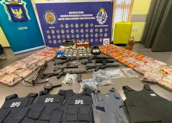 Cae banda que traficaba droga de Argentina a Uruguay