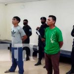 Esclarecen homicidio y presentan a «fichas» de la delincuencia en Bilwi Captura de delincuentes en la delegación policial de Bilwi