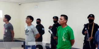 Captura de delincuentes en la delegación policial de Bilwi