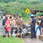 Pasajero y conductor de taxi lesionados en accidente de Bluefields Accidente de tránsito con un taxi en Bluefields, Caribe Sur de Nicaragua