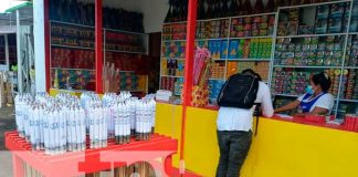 Puesto de pólvora en Managua