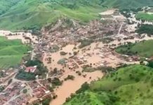 Fuertes lluvias dejan más de 11 mil desplazados en Brasil Fuertes lluvias dejan más de 11 mil desplazados en Brasil