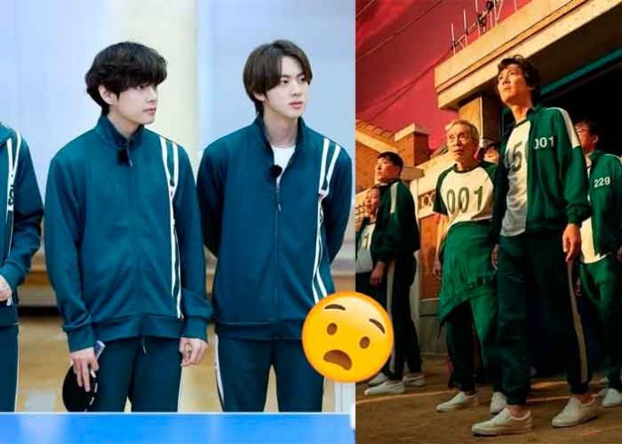 Este fue el curioso homenaje de BTS a la serie El juego del calamar