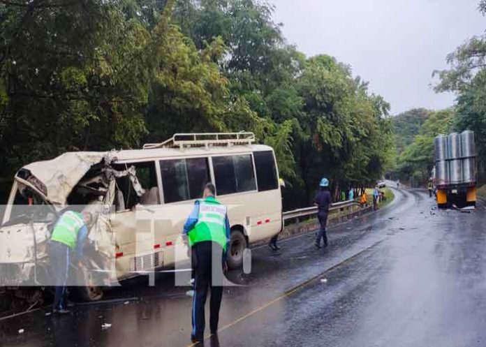 Accidente de tránsito en Chontales