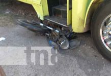 Carazo: Motociclista grave al quedar bajo las llantas del bus Jinotepe-Masaya Carazo: Motociclista grave al quedar bajo las llantas del bus Jinotepe-Masaya
