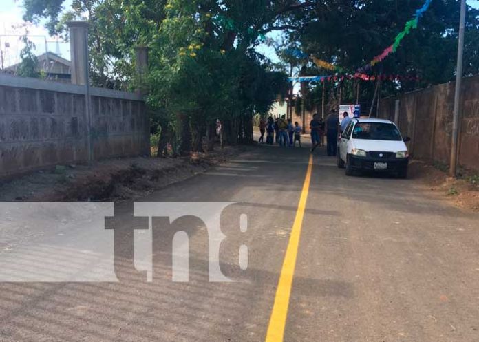 Calles nuevas en Managua