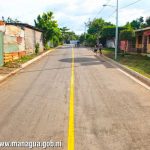 Calles, parques y hasta revestimiento de cauce en barrio La Primavera, Managua Nuevas obras y calles para el barrio La Primavera, Managua