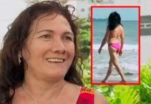 Mujer camina en toples en Cartagena «por orden de los extraterrestres» Mujer camina en toples en Cartagena "por orden de los extraterrestres"