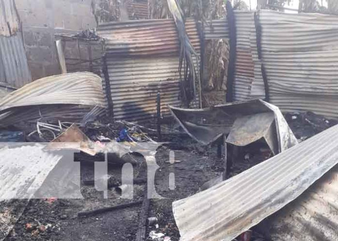 Incendio consume una casa en Santo Tomás ¡dejó a todos en la intemperie!