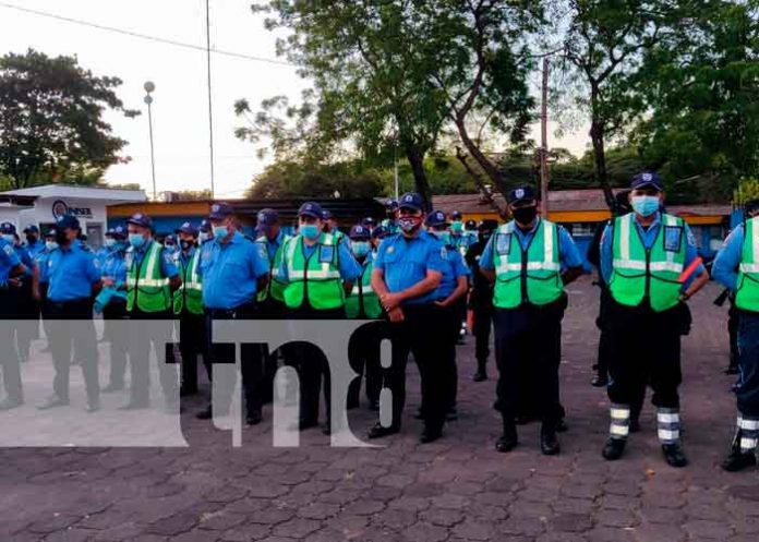 Policía Nacional inició el «Plan Navidad Segura 2021» en Chontales