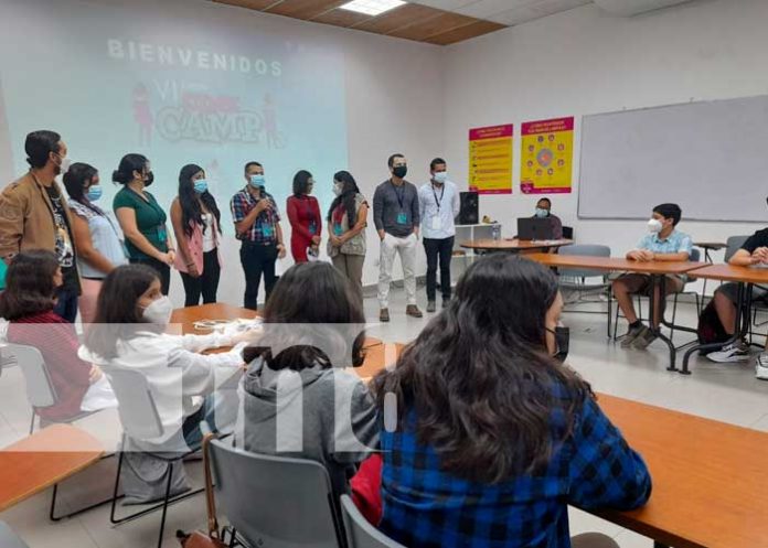 Inicio del Cine Camp desde la Cinemateca Nacional en Nicaragua