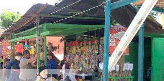 Comercio en el Mercado Roberto Huembes
