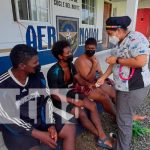 Marinos de Corn Island que fueron encontrados sanos