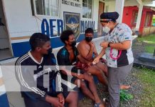 Ya en tierra tres marinos de Corn Island que pasaron 7 días en alta mar Marinos de Corn Island que fueron encontrados sanos