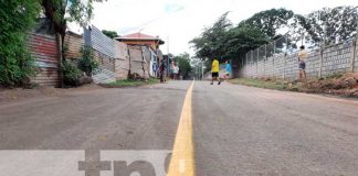 Habitantes del barrio Laureles Sur reciben la Navidad con calles nuevas