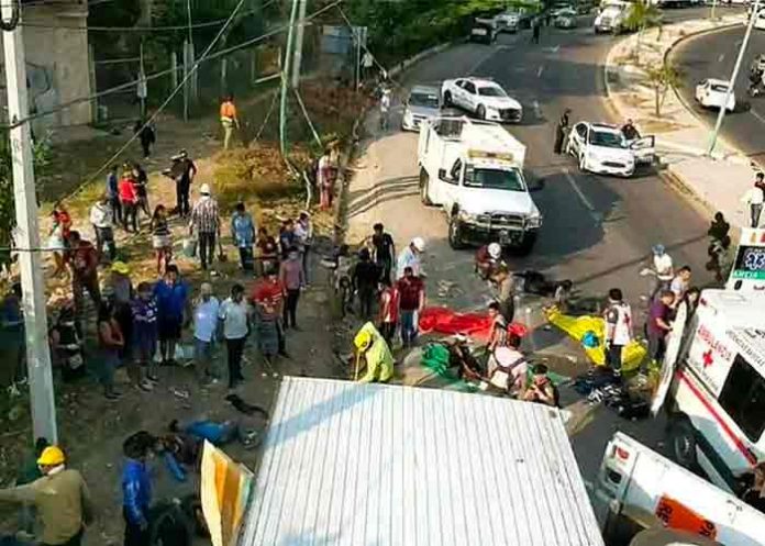 Reciben alta otros migrantes lesionados en accidente en Chiapas, México