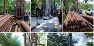 ENACAL ejecuta obras de construcción en 3 comarcas de Managua