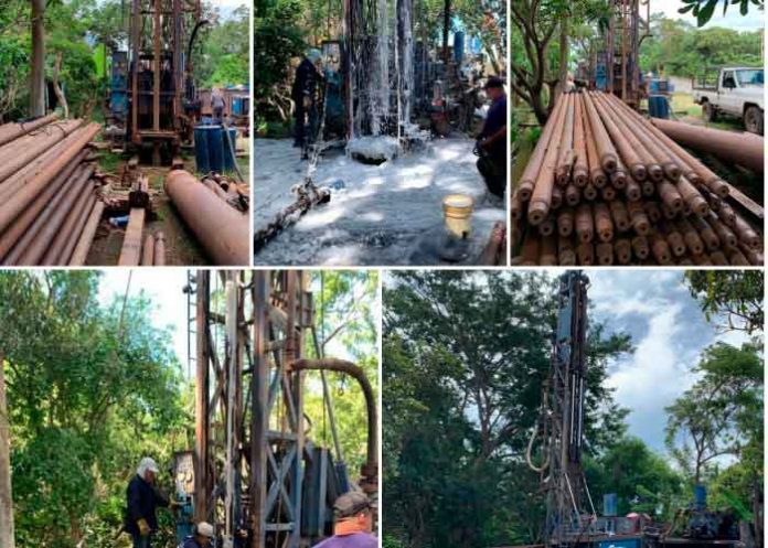 ENACAL ejecuta obras de construcción en 3 comarcas de Managua