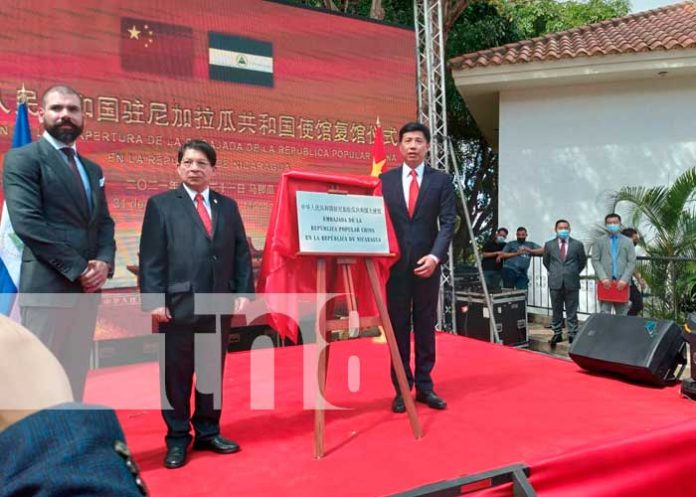 Reapertura de la Embajada de la República Popular China en Nicaragua