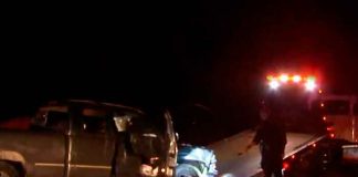 Camioneta con migrantes huye de Patrulla Fronteriza; se vuelca y deja 13 heridos