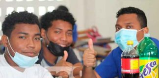 Ambiente familiar en vísperas navideñas en el penal de Bluefields