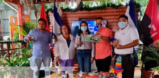 Conferencia de prensa del MEFCCA en Nicaragua