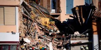 Derrumbe de edificio deja al menos un muerto y 2 desaparecidos en Francia