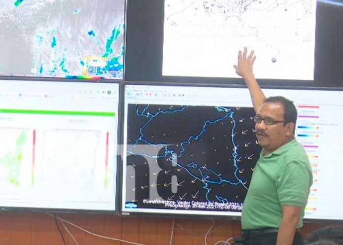 Reporte del clima por parte de INETER en Nicaragua