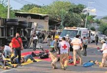 Confirma 95 migrantes guatemaltecos entre heridos en mortal accidente en México