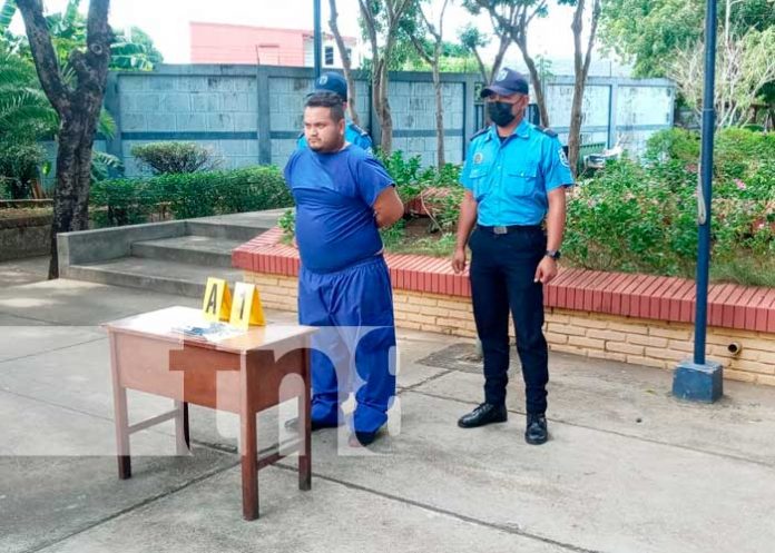 Captura de sujeto por homicidio en Managua