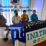 Chinandega: Se gradúan 120 nuevos técnicos en carreras agropecuarias Graduación de técnicos en el INATEC de Chinandega