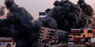 Bombardeos en la Franja de Gaza por parte de Israel