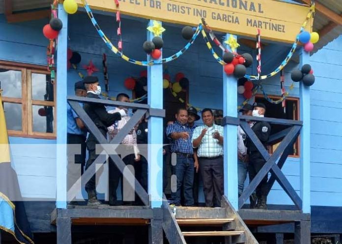 Inauguran nueva delegación policial en la micro región de San Andrés de Bocay, departamento de Jinotega