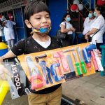 Entrega de juguetes a la niñez en Bluefields