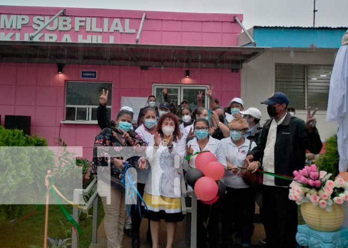 Nueva clínica provisional en Kukra Hill, Caribe Sur